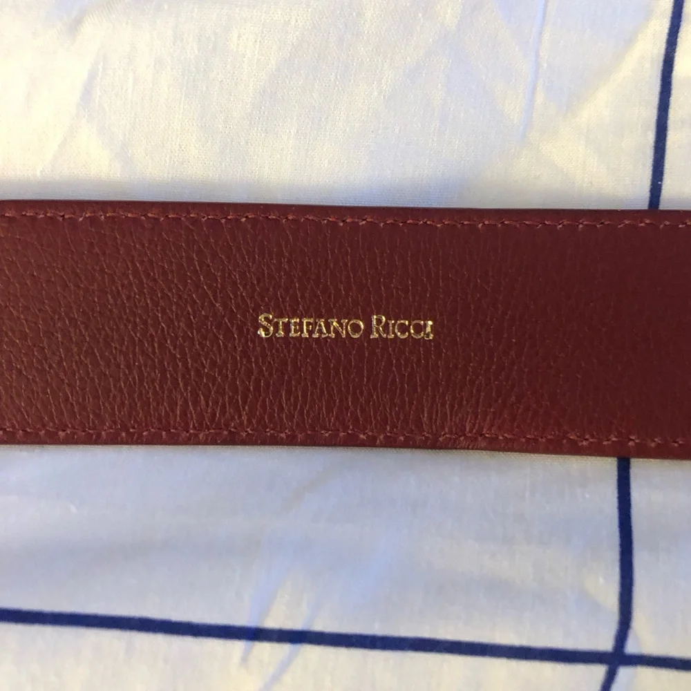 Stefano Ricci Real Lizard Belt